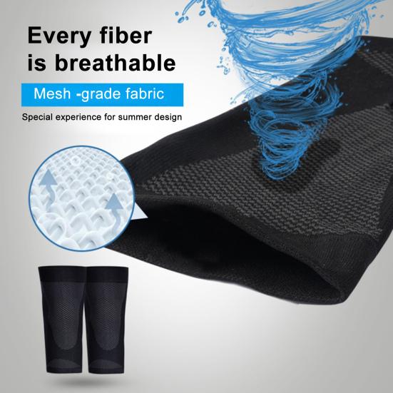 1 Pair Women Men Sport Knee Pads Pain Relief Running Yoga Dancing Knee Protector Brace Ultra-thin Breathable Knee