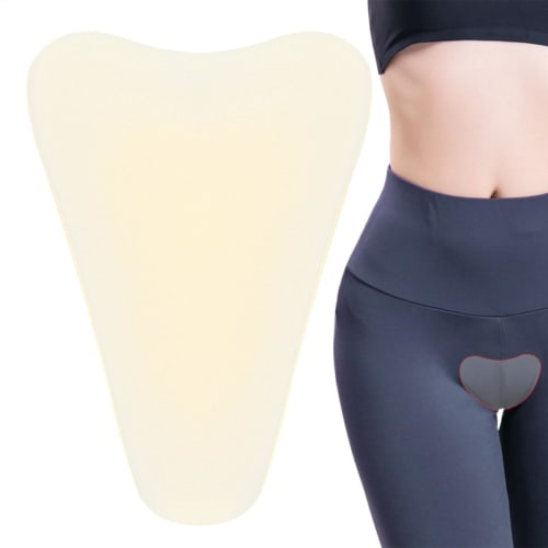 Genital Protector, Genital Swimming Pad, Silicone Genital Pad Protector for Women - Breathable Seamless Sticker Protector for Women's Genitals