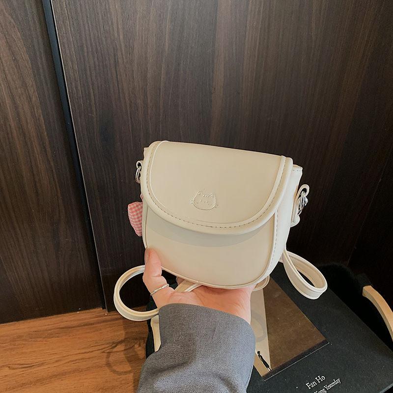 Chic Mini Saddle Bag For All Genders With Lightweight Pu Material In Trendy Colors