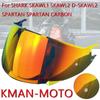 Visières D-Skwal Pour visera shark spartan/Spartan Casque Moto Visières Protection UV Visières Accessoires Casque Moto