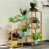 Multi-layer Wooden Flower Rack Plant Shelves Flower Plant Stand Outdoor Garden Balcony Shelves Flower Pot Holder Rack Display Rack