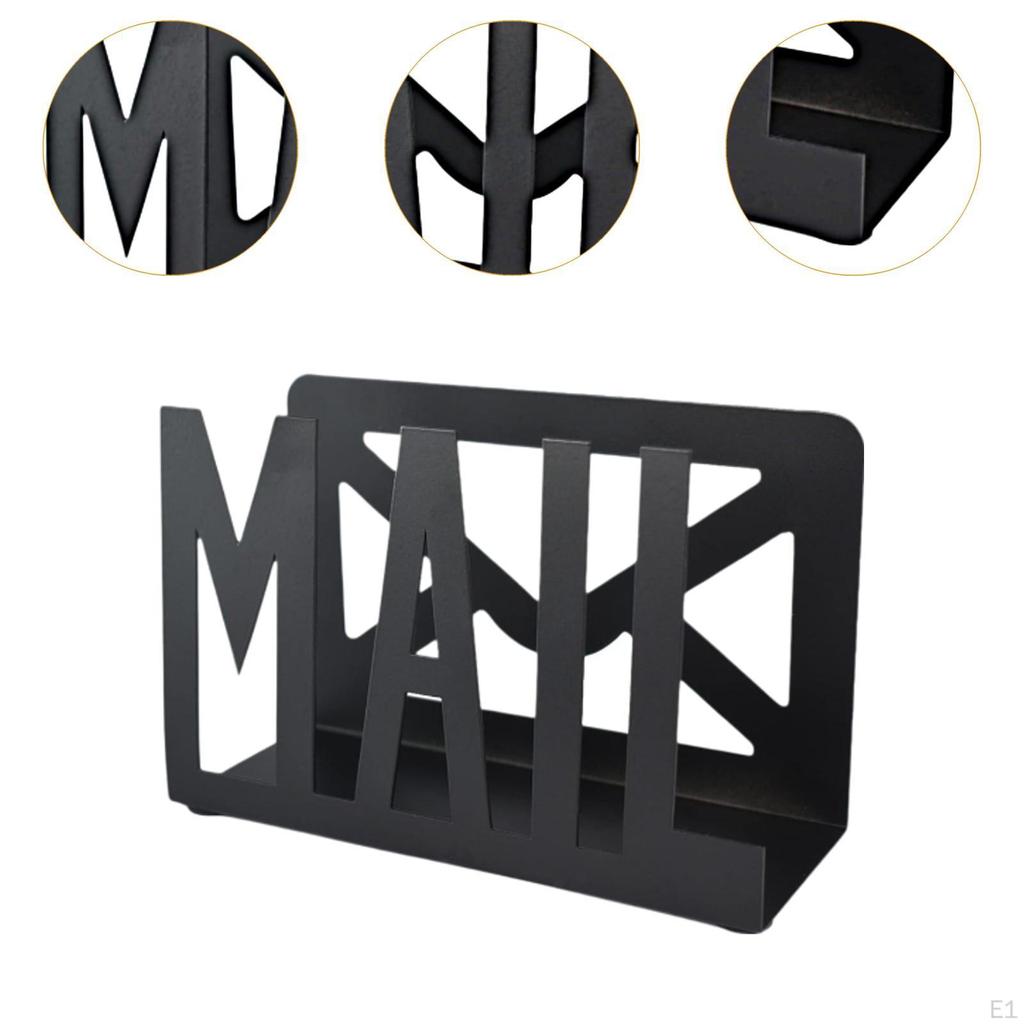 Mail Organizer Holder Artwork Hollow Table Sorter Storage for Birthday Gift