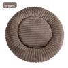 Cross-Border Faux Fur Pet Nest: Warm Round Bed for Dogs & Cats