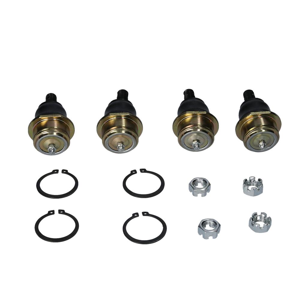 4PCS Complete Upper And Lower Ball Joints Set Replacement for Bombardier/Can-Am DS650 2000-2005 ATV
