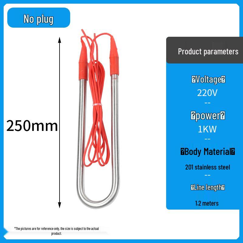 High-Power Submersible Electric Heating Rod for Industrial Water Tanks 380V/220V