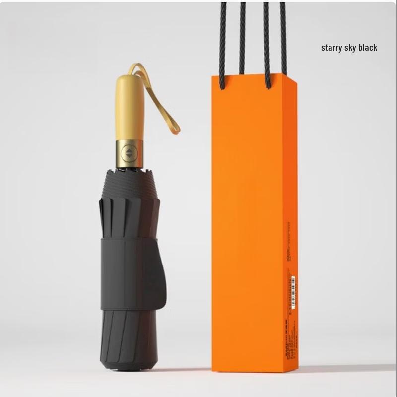Qingye Extra Large Automatic Folding Sun & Rain Umbrella