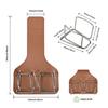 Modern PU Leather Golf Side Bag Golf Course Accessory Bag Outdoor Sports Waist Pouches For Golf Gear