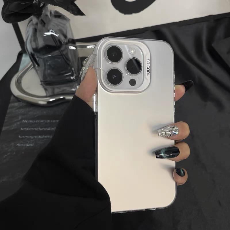 Infinix Smart 8 Silver Soft Protective Case - Spark Go 2024 HOT40i Compatible.