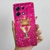 Dla Infinix Note 30 4G 5G Note30 Pro VIP 30i Modne Etui na Telefon z Inicjałami dla Pary Miękki Silikon TPU Osłona Ochronna na Obiektyw