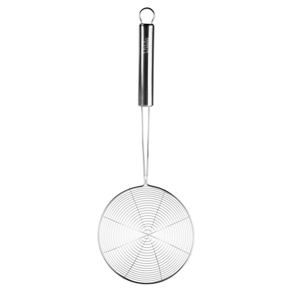 Kitchen Skimmer Slotted Spoon for Straining and Putting on Noodles and French Fries