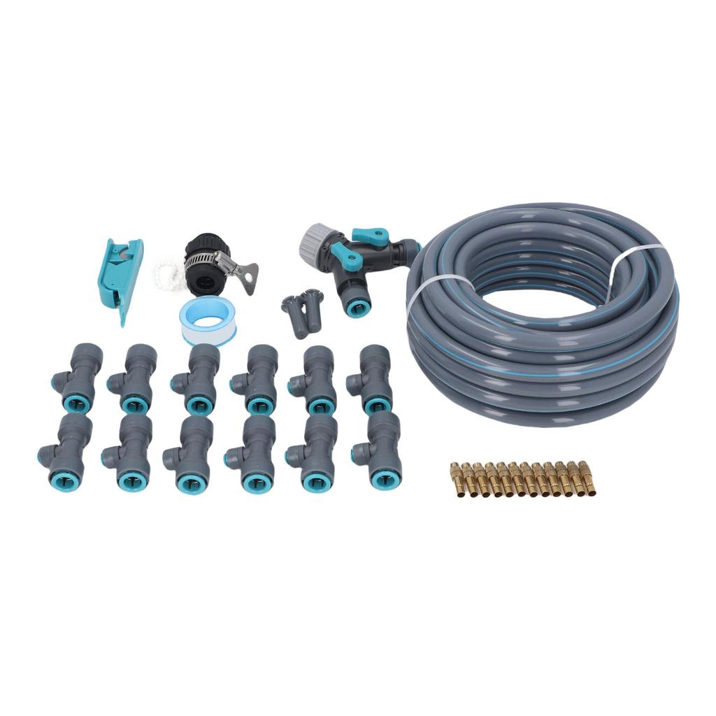 Garden Watering System 10m Automatic Drip Irrigation Kits Patio Lawn Equipment Set with Hose
