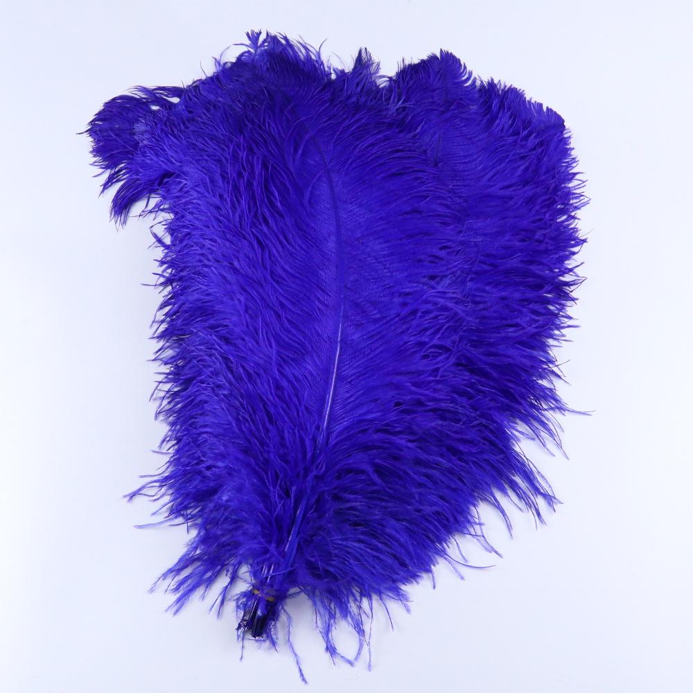 Struisvogelhaar 60-65Cm Zuid-Afrikaans Geïmporteerd Veer Sieraden Accessoires Mode Populair Decoratieve Ornamenten Dons Katoen