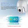 Outdoor Video 4G GSM Surveillance Camera with 8w Solar Panel 3MP Metal Enclosure Security Protection Cloud Ip Cctv