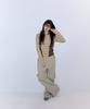 Peulleoti Utility Cargo Pants (Beige)