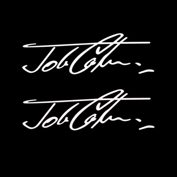2 szt. Odblaskowa naklejka samochodowa John Cooper Signature Dla MINI JCW R56 R57 F55 F56 F57 R50 R53 R60 F60 F54 R55 R58