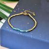 Stone Beaded Bracelet Girls Creative Electroplated Stone Crystal Bracelet