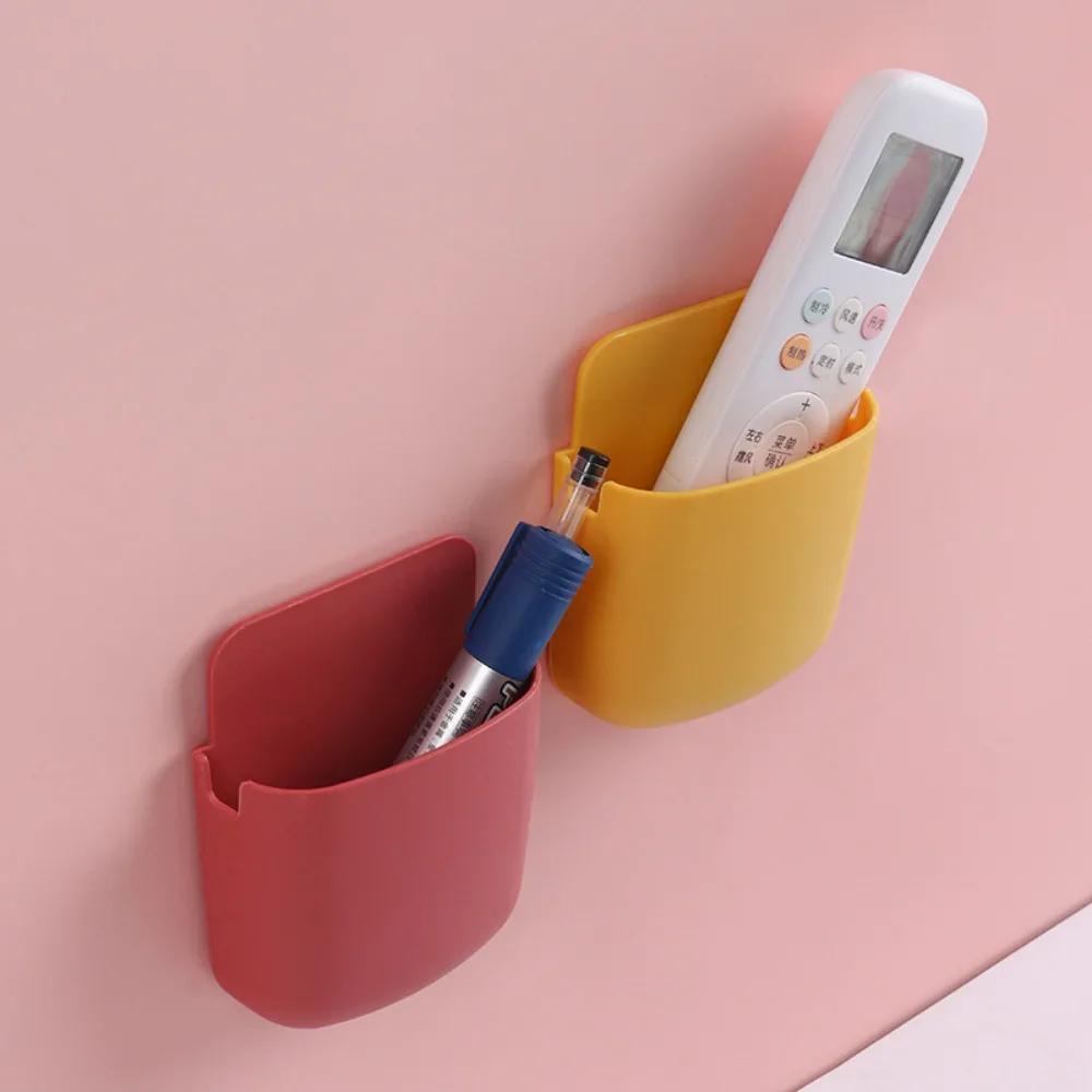 Stationery Organizer Desk Wall Mounted Storage Box Cute Pen Holder Bedroom Washroom Organizer Box School Stationery Supplies