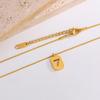 Stylish Colorfast Gold-Plated Titanium Steel Necklace
