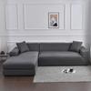 Water Resist Sofa Cover Thickened Milk Silk Living Room Sofa Cover Elastic Fabric L -Shaped Corner Sofa Cover Anti -Pet Scratch