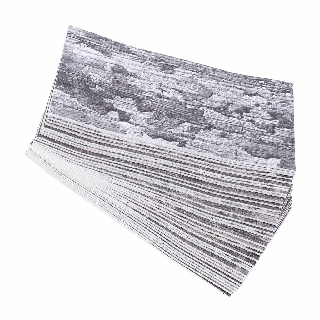 32PCS Tile Wall Stickers Vintage  PVC Foam Wall Decals Self Adhesive Brick Wall Panels for Home