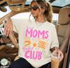 Tired Moms Baseball Club Shirt, Sports Mama Shirt, Baseball Moms Club Shirt, Trendy Game Day Tee, Hand Drawn Doodle Sports Tshirt for Mom