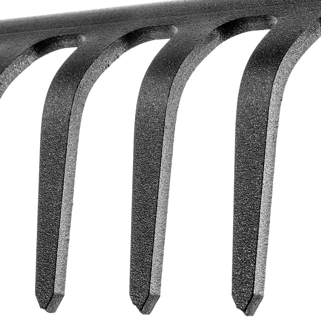 KADAX Grabie Do Liści Stalowe Grabki Ogrodowe Gleby Trawy Bez Trzonka