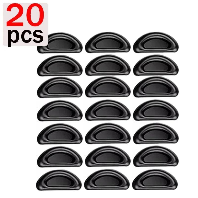 10/60pcs Glasses Nose Pads Adhesive Silicone Nose Pads Non-slip Transparent Nosepads for Glasses Eyeglasses Eyewear Accessories