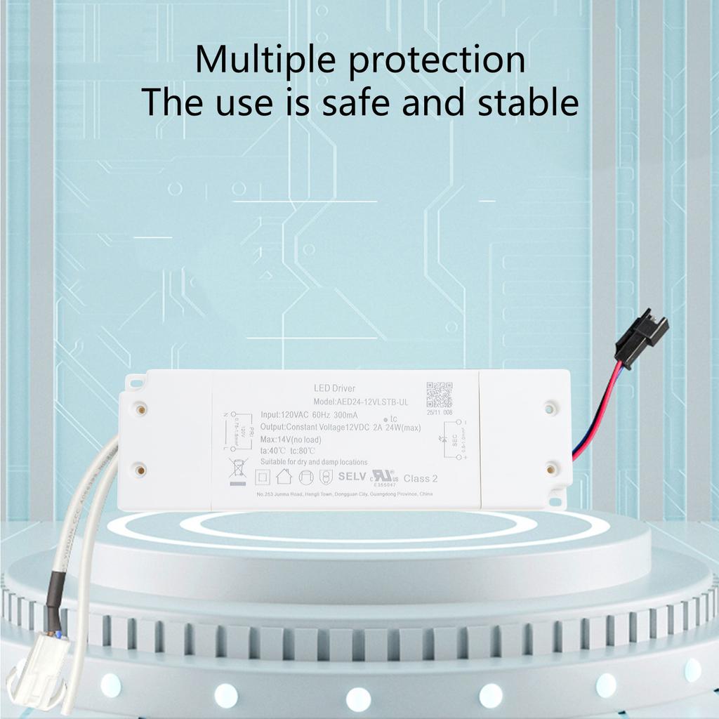 LED Driver Power Supply 24W LED Driver Power Supply Adapter Transformer Lighting Transformer For LED Ceiling Lights