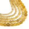 Crystal Accessories Natural Blond Crystal 6m-10m Round Beaded Bracelet Loose Beads Jewelry Work In Progress