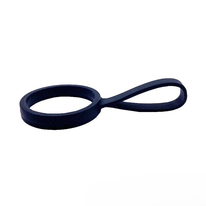 Universal Silicone Water Bottle Buckle Handle for Sports and Outdoor Activities - Portable and Durable Beverage Bottle Holder