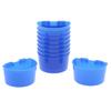 Bird Feeding Bowl Thickened Plastic Feeder Tray Water Food Container for Parrot Cage Birds