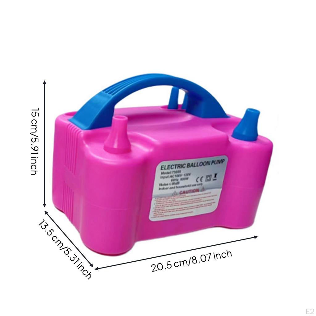 Electric Balloon Pump Automatic Inflator Portable for Party Planners, Decorators,