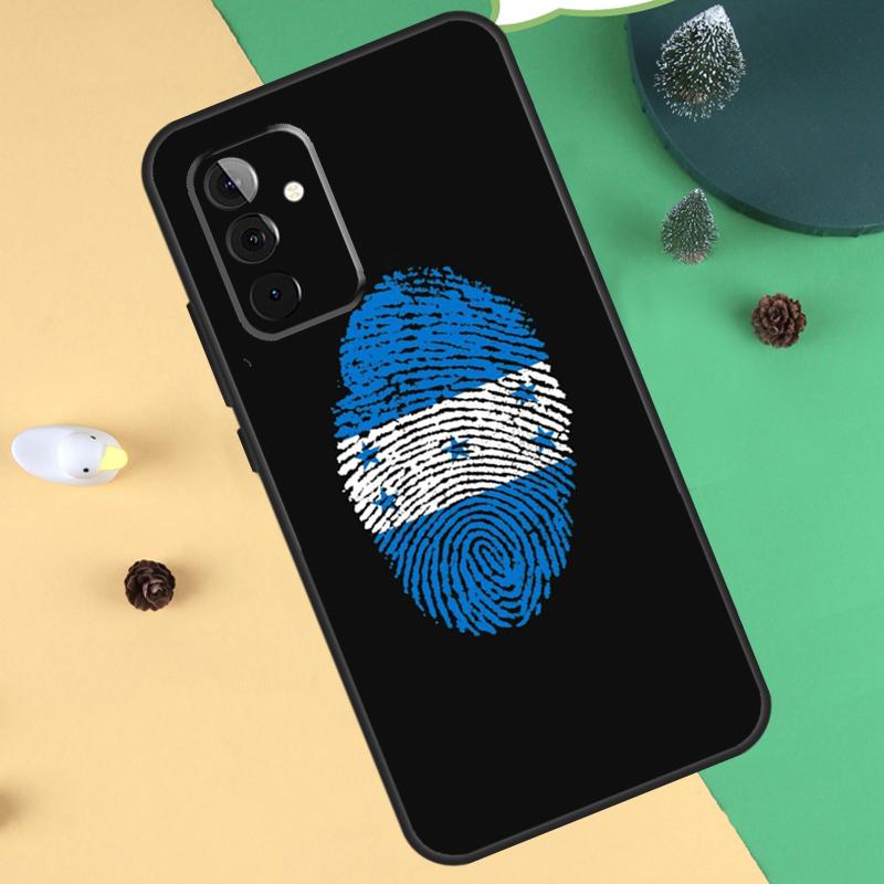 Honduras Flag Case For Samsung Galaxy A34 A54 A14 A13 A33 A53 A12 A32 A52 A71 A51 A25 A55 A35 A15 Cover