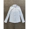 Foreign Trade Surplus Stock, American Comfortable Mercerized Cotton Niche Single-Piece Spring New Style Collared Long-Sleeve Women's Shirt Top