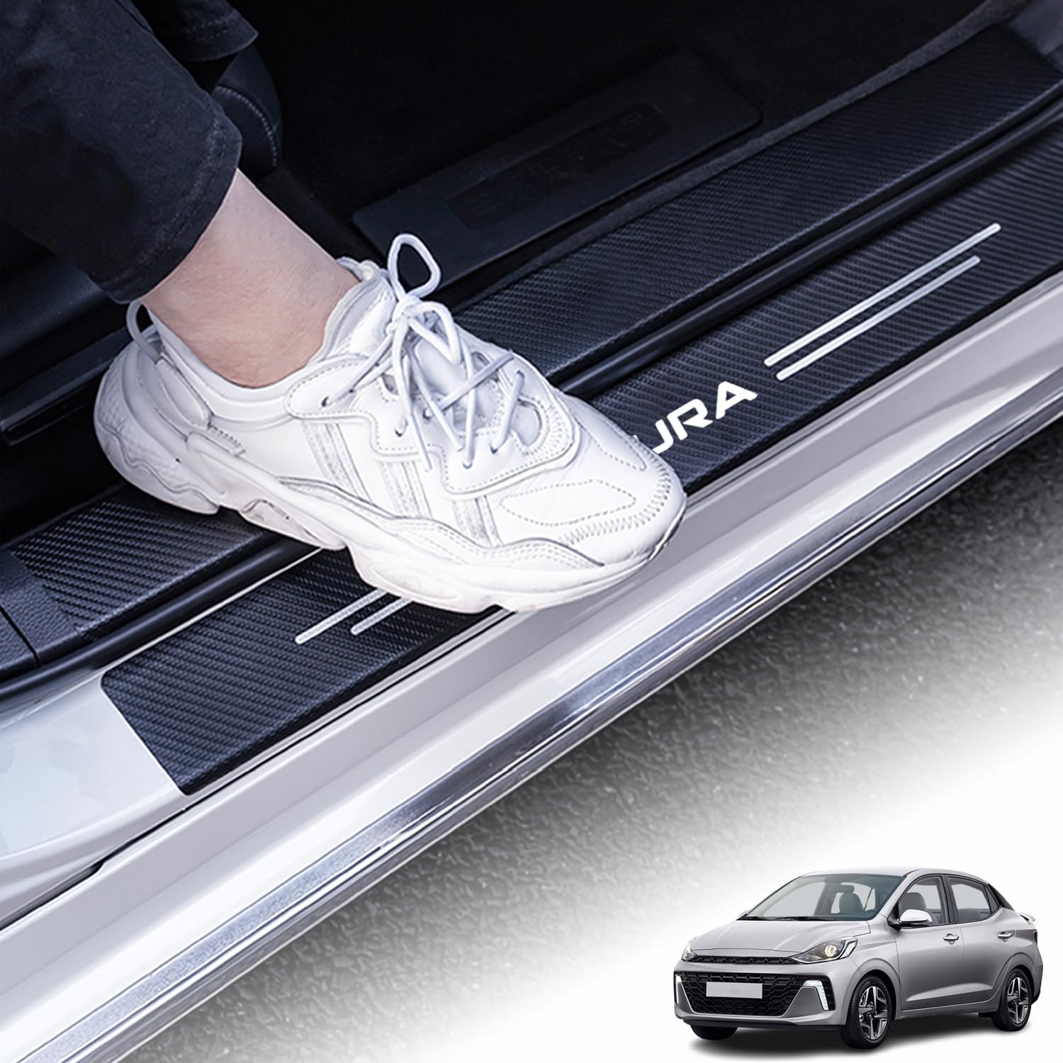 Kurtz Nissan AURA FE13 FSNE13 E13 Серия, Сентябрь 2021 - Настоящее время Специальный дизайн, Бок FOR AURA