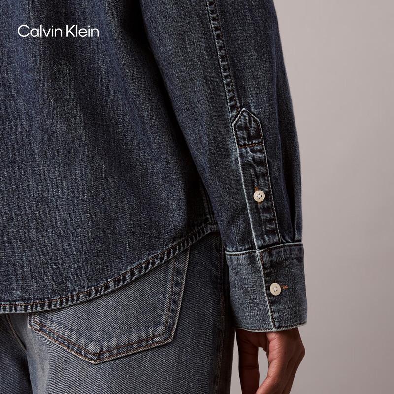 Calvin Klein Jeans Women's Retro Cotton Denim Shirt