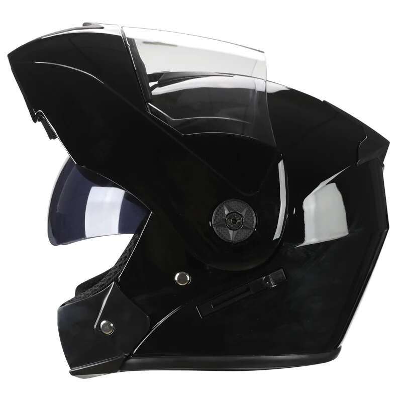 Motorbike Helmet DOT Flip Up Double Lens Unisex Helmet With Visor Cross Section Helmet Modular Flip Helm Motorcycle Helmets