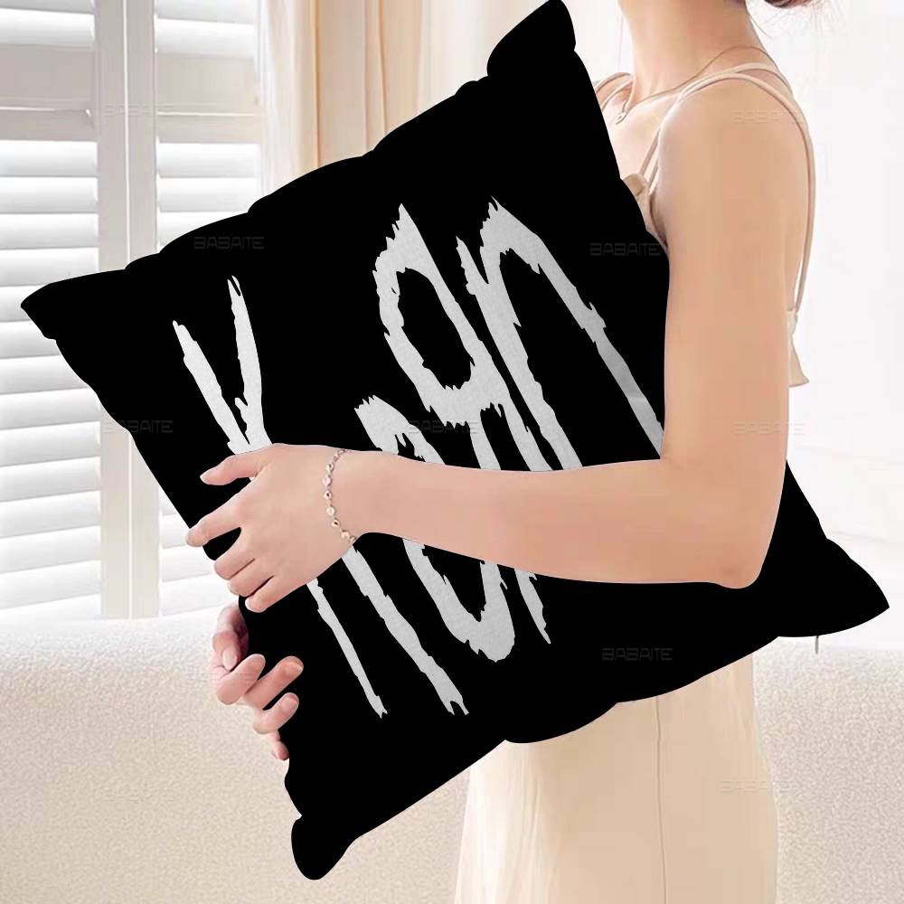 Fashion Band Rock Korn Personalized Pillow Dust Cover Bedroom Kids Party Decoration Pillowcase Birthday Children Gift