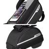 Waterproof Bike Bag Front Head Tube Handlebar Mount Bag Case Holder Touch Screen Cycling Bags Mobile Phone Bicycle Accessories