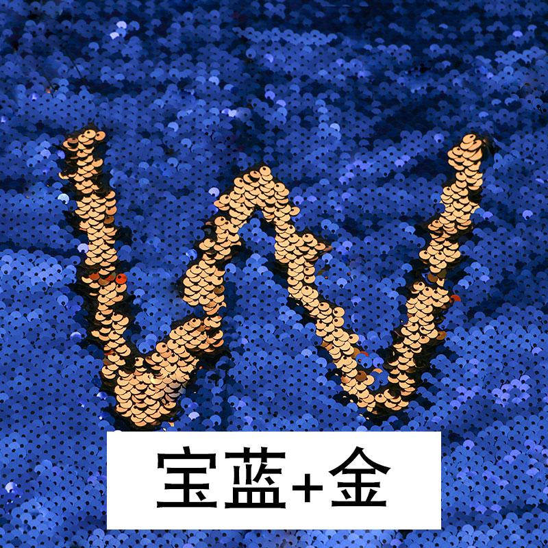Tessuto Paillettes Bicolore Creativo per Abbigliamento Parete Graffiti Sfondo Tessuto Materiale da Cucito Fai da Te per Designer Vendita all'Ingrosso