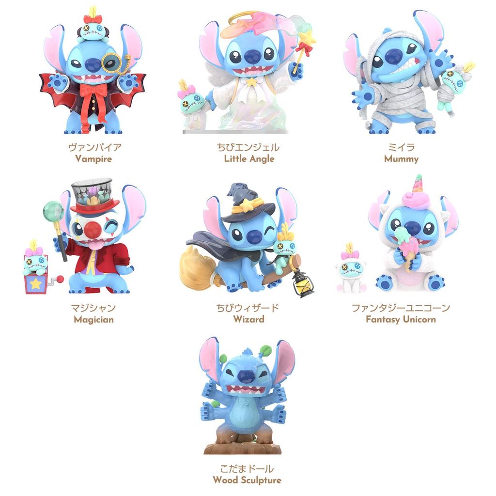TOP TOY Disney Mischievous Diary Series Box of Gachapon Blind Box Figures Soft Vinyl PVC Premium Toys Birthday Gift Stitch Christmas Gift Stitch's 2.0