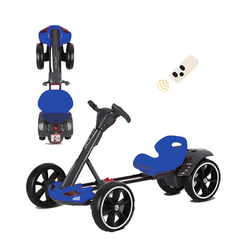 Foldable Electric Go-Kart for Kids, Ages 2-6 – Portable, No Assembly Required