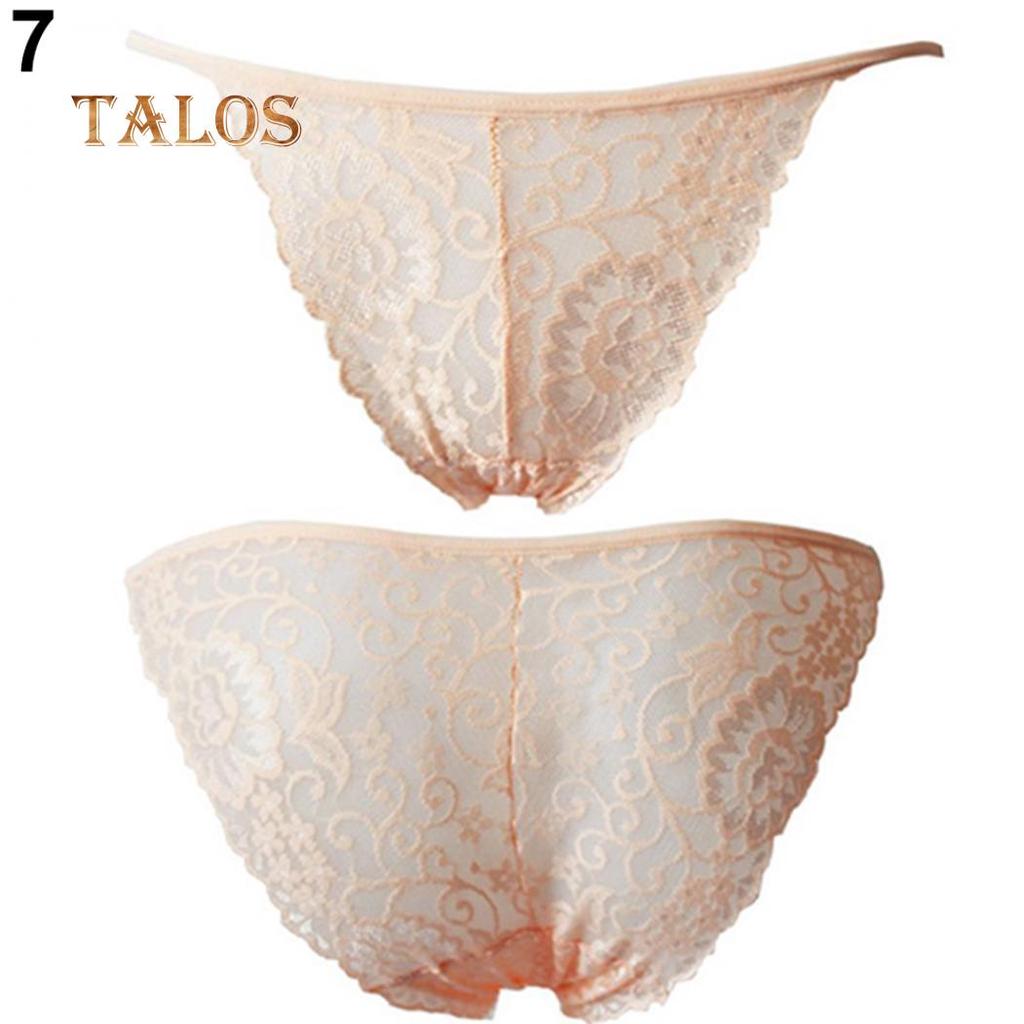 Talos Women's Sexy Lace G-string See Through Briefs Panties Thongs Underwear Knickers