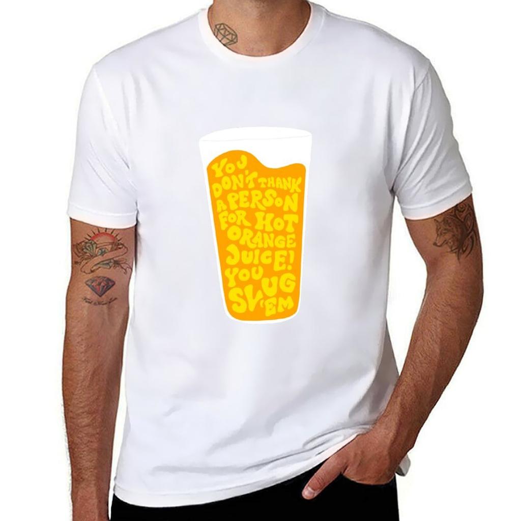 hot orange juice TShirt Casual Daily Outfit TShirt