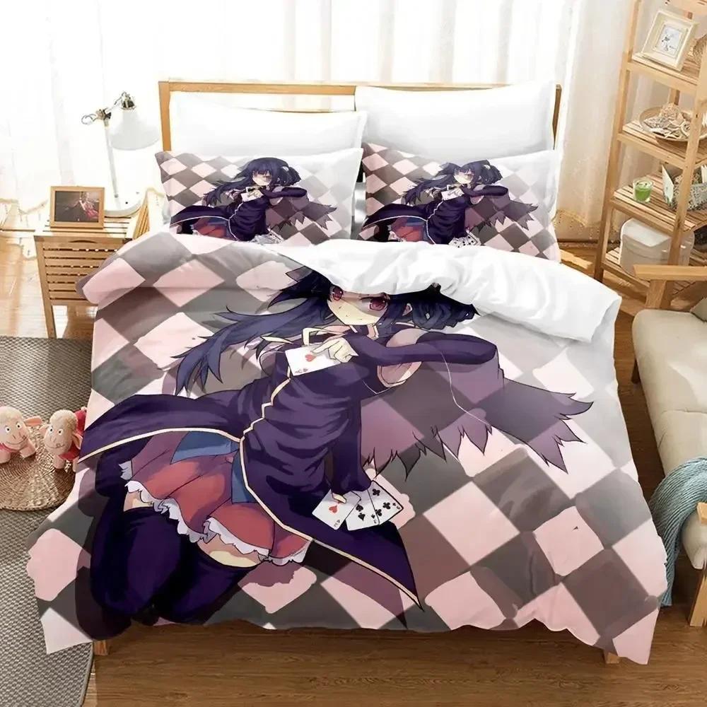 New Game No Game No Life Sora and Shiro Bedding Set Single Twin Full Queen King Size Bed Set Adult Kid Bedroom Duvet Cover Sets