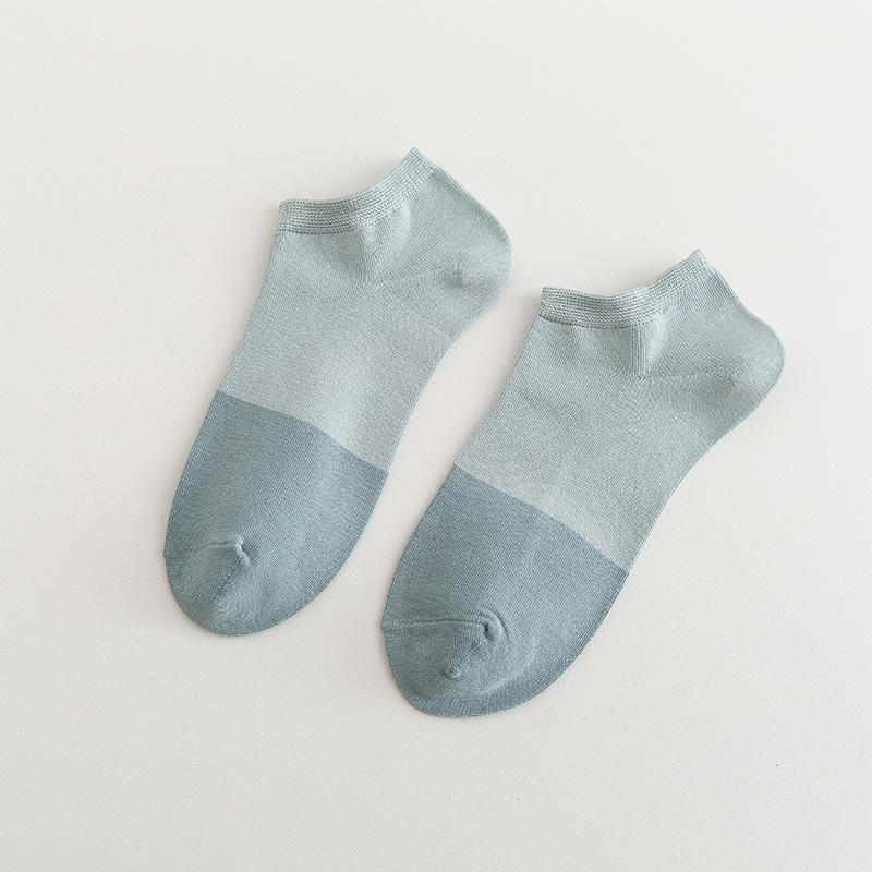 Women's Socks, Short Socks, Low-waisted, Thin Cotton Socks, Boat Socks, Summer Women's Socks That Don't Fall Off, Low-heeled Socks