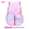 Rainbow-Design Large Capacity Backpack for Girls, Grades 1-6