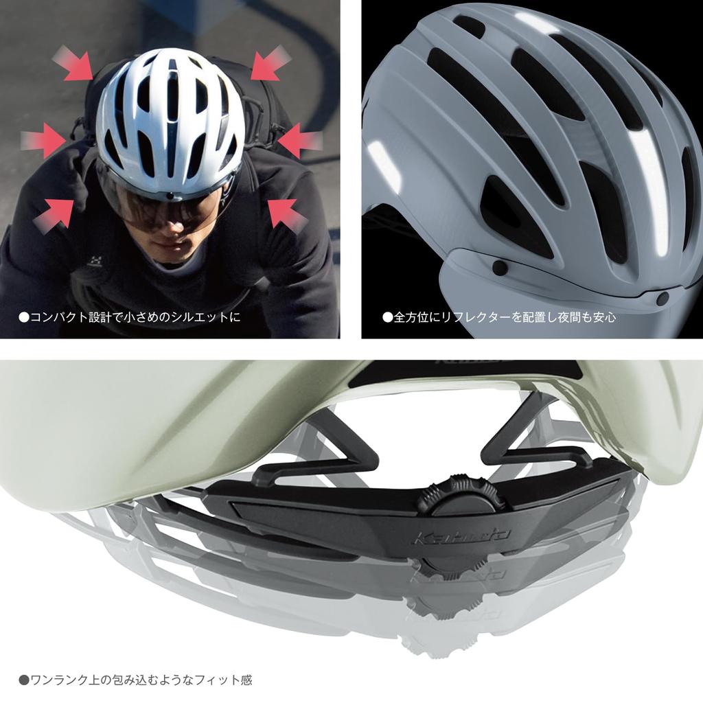 KABUTO HIKE Bicycle Teal Helmet, Size S/M (Head Circumference 55-58cm), Color