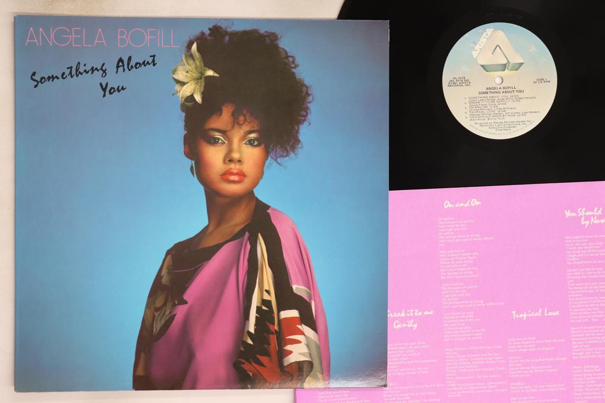 

LP Record ANGELA BOFILL - Something About You AL9576 ARISTA 1981 US Soul/Funk Used
