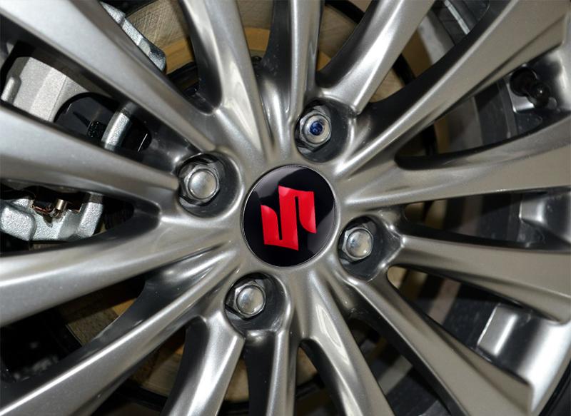 YOTA6 4pcs 56MM 60MM Car Emblem Wheel Hub Center Cap Badge Covers Sticker Styling For Suzuki SX4 SWIFT Alto Liane Vitara Jimny S-Cross